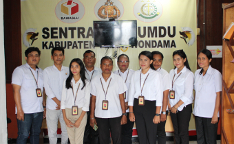 Hari Pertama menerima peserta untuk  calon anggota Panwaslu Kecamatan/Distrik untuk pemilu 2024 Se-Kabupaten Teluk Wondama