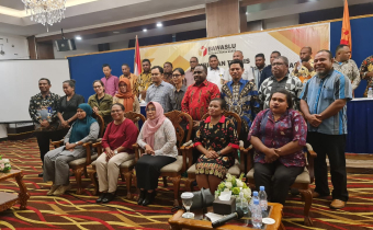 Bawaslu Teluk Wondama Ikuti Bimtek Penyelesaian Sengketa Proses Di Manokwari