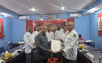 Penyerahan Berita Acara Pleno PDPB